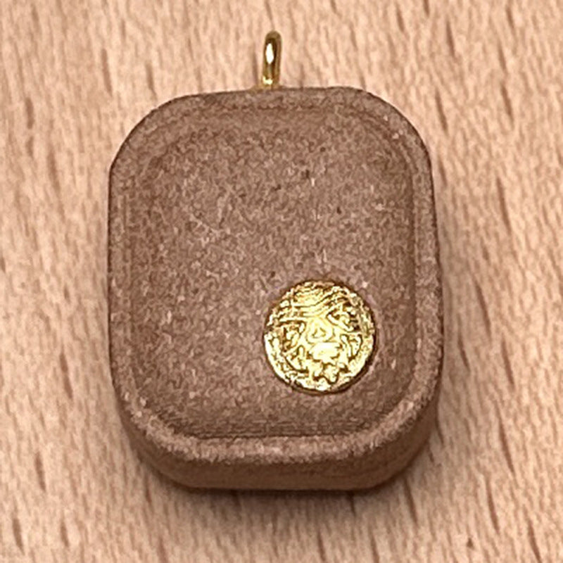 Ancient Formula Chinese Herbal Medicine Handmade Incense Small Sugar Cube Necklace Natural Fragrance Pendant