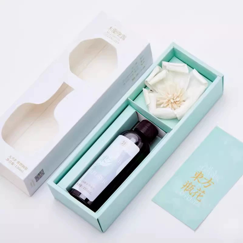 Solar Term Box Oriental Vase Flower Series Blooms with Intangible Cultural Heritage Aromatherapy Diffuser Plant Essential Oil