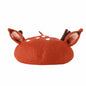 Parent-child wool felt Christmas antlers ears beret Mori hat