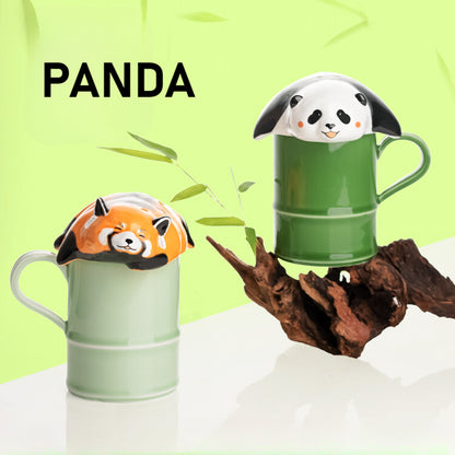 Cute Panda Mug Ceramic Cup Couple Gift