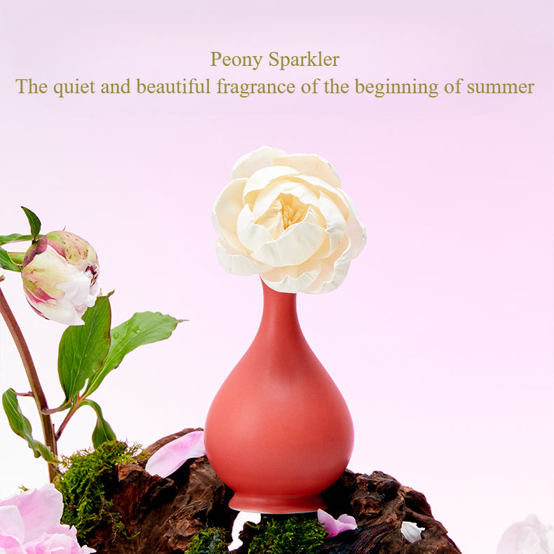 Solar Term Box Oriental Vase Flower Series Blooms with Intangible Cultural Heritage  Aromatherapy Diffuser Plant Essential Oil