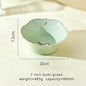 Lily of the valley ceramic dessert plates dinner bowls dinnerware set