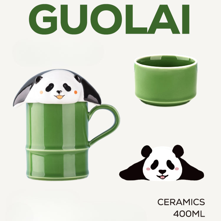 Cute Panda Mug Ceramic Cup Couple Gift