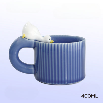 Drinking Duck Series Mug Ceramic Couple Mug Gift Box