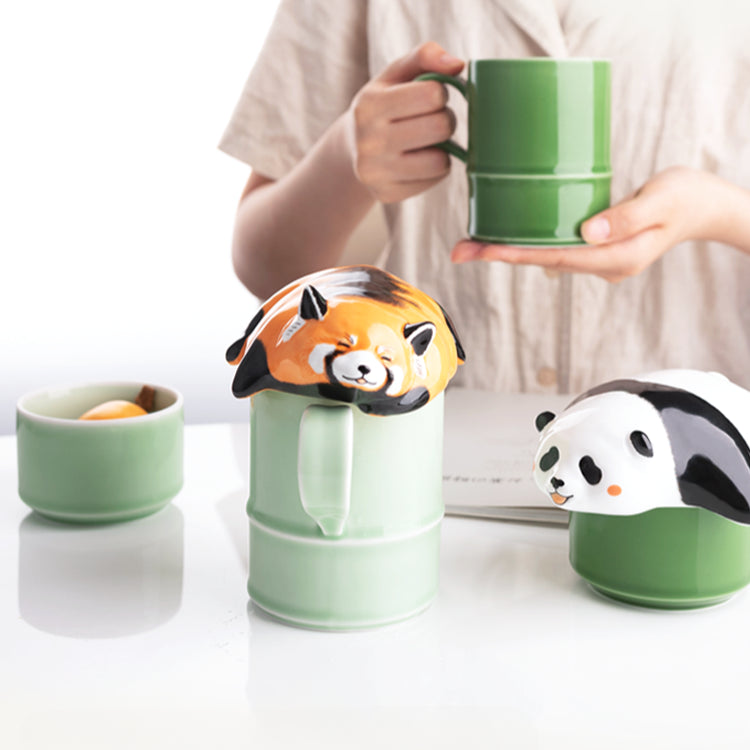 Cute Panda Mug Ceramic Cup Couple Gift